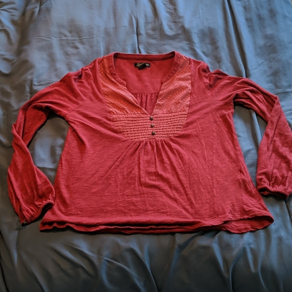 EUC Lucky Brand top sz M - Picture 1 of 8